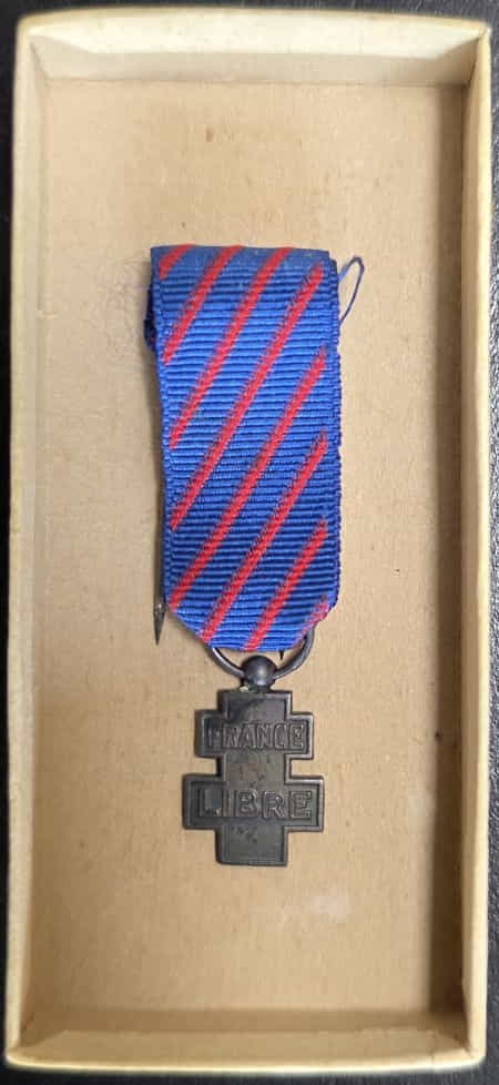 Médaille Commémorative des Services Volontaires dans la France Libre medal